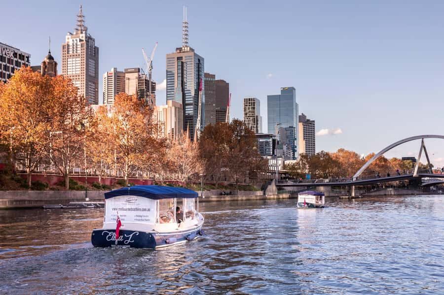 1.5Hr Yarra River Crown Flames and City Lights Cruise - Crown Flames From the Water: Why This Angle Matters