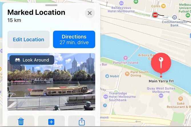 1 Hour Sight seeing Melbourne River Cruise on historic vessel - Live Captain Commentary: How It Makes the Landmarks Make Sense