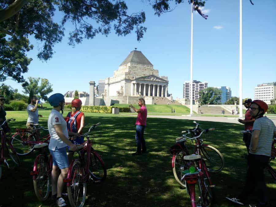 Classic Melbourne Bike tour - Stories You’ll Actually Use: From Aboriginal History to Eureka and War