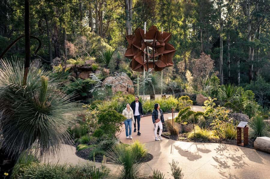 From Melbourne: Dandenong Ranges Private Day Tour - Alfred Nicholas Gardens: The Japanese Lake Garden on a Hillside