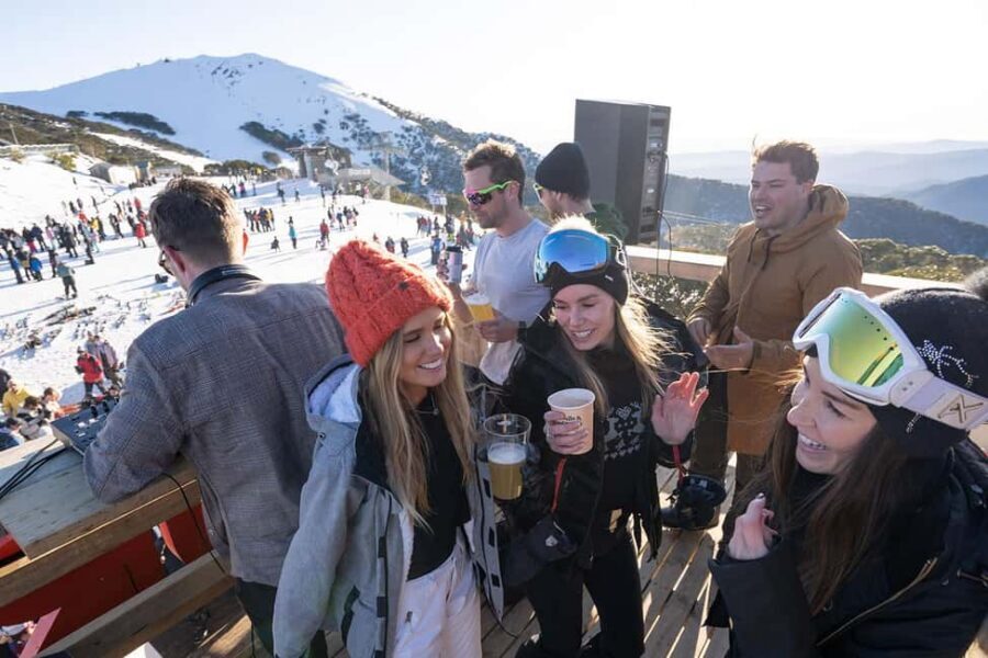From Melbourne: Day Tour to Mt Buller with Snow Clothes - Arriving in Mt Buller Village Square: why the drop-off point is a win