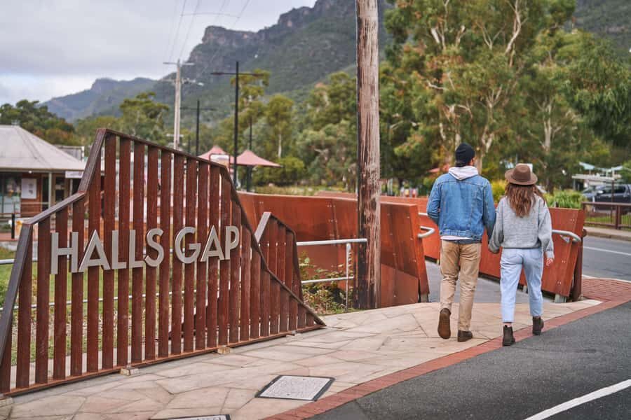 From Melbourne: Grampians National Park Small Group Tour - MacKenzie Falls: the walk down to the base is the payoff