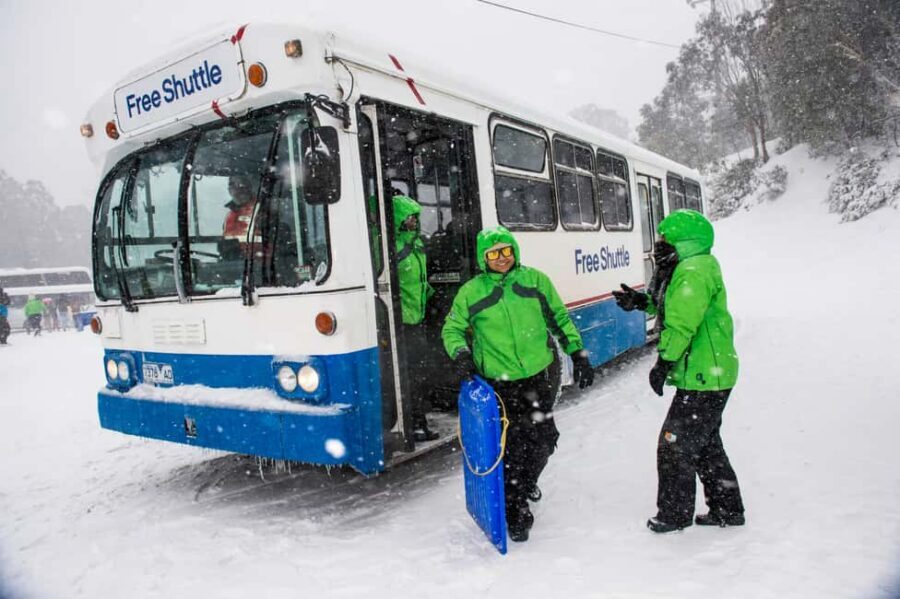 From Melbourne: Mt. Buller Sightseeing Day Trip Transfers - Mansfield morning: breakfast, hire options, and time to get ready