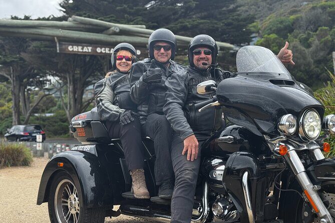 Harley Davidson Trike Tour of Melbourne - Your one-hour route: from Melbourne’s CBD toward the bay