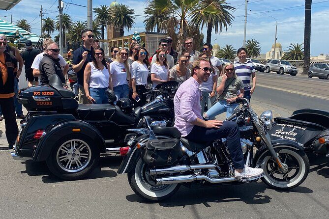Harley Davidson Trike Tour of Melbourne - Stop-by-stop: St Kilda Rd and the Shrine of Remembrance