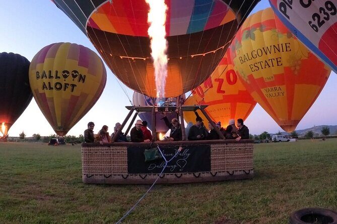 Hot Air Balloon Flight over the Yarra Valley - What the flight feels like when you’re actually above the Yarra Valley