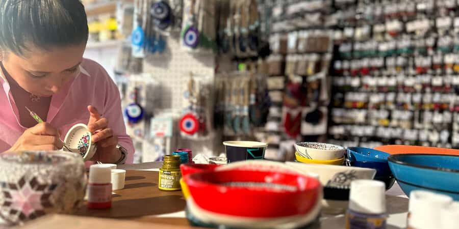 Melbourne: Ceramic Plates & Bowls Paint and Sip Classes - Turkish Tea, Shortbread, and BYO Wine: The Social Side That Works