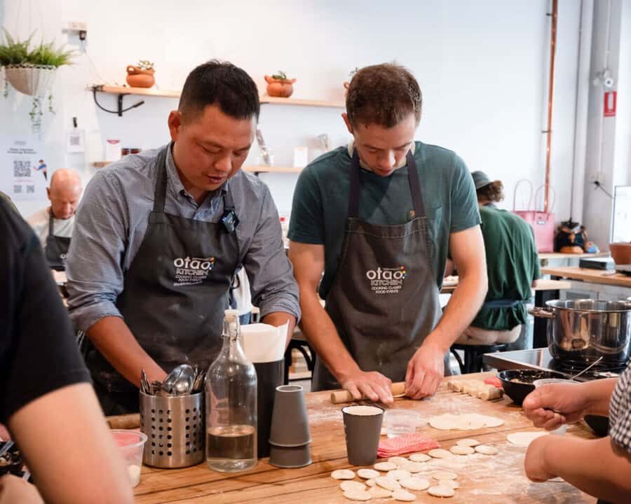 Melbourne: Chinese Dumpling Cooking Class with a Drink - Making the dough: the technique that makes the rest easier