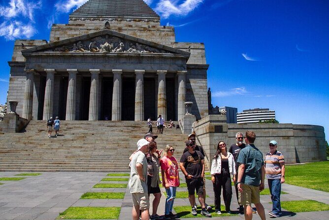 Melbourne City Highlights Small Group Tour - MCG forecourt pass: Australian Rules in a nutshell