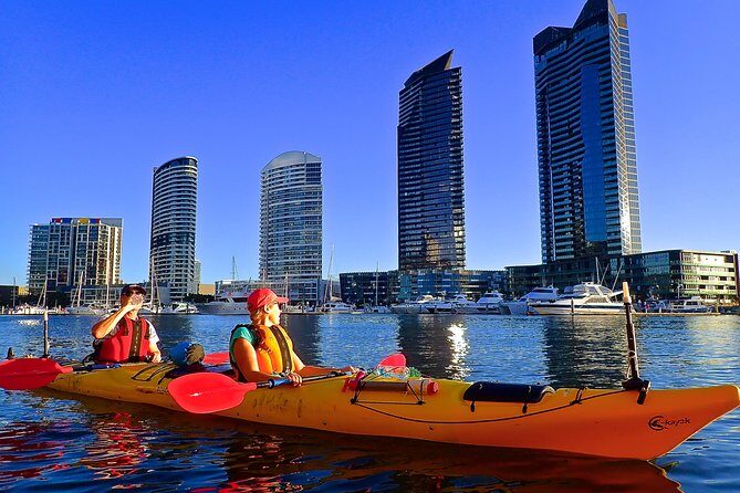 Melbourne City Twilight Kayak Tour - Crown Casino twilight: the city lights switch-on moment (evening tours)
