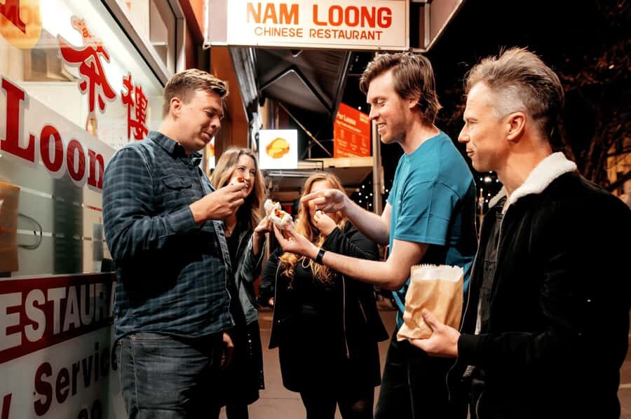 Melbourne: Guided Night-Time Food Walking Tour - How Four (Plus) Stops Turn Into One Full Night Meal
