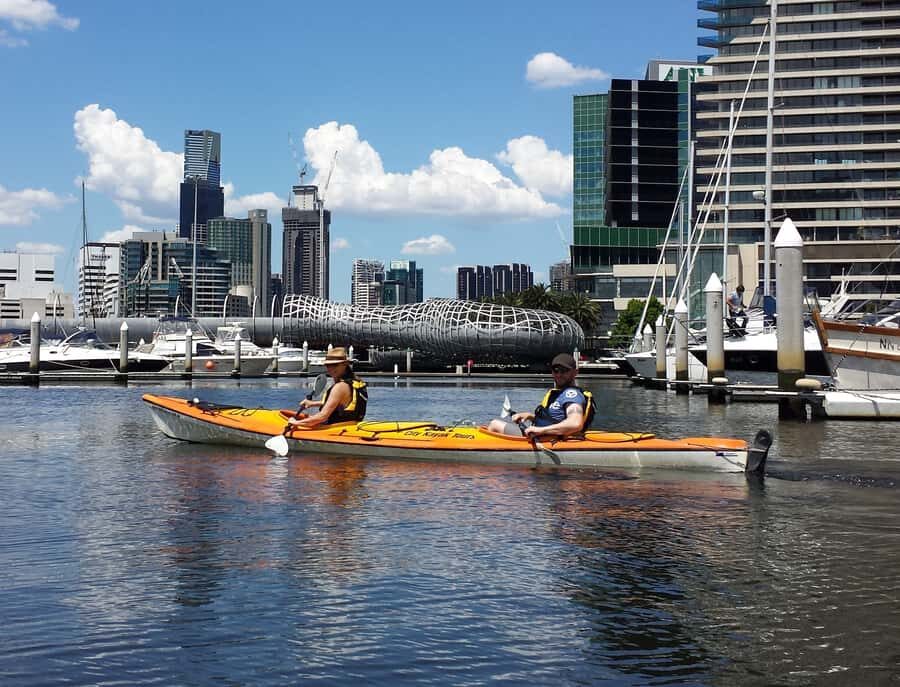 Melbourne: Iconic City Sights Kayak Experience - The lesson and the kayaks: why “stable” is the real selling point