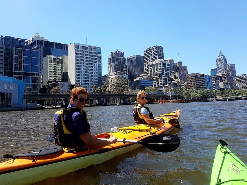 Melbourne: Iconic City Sights Kayak Experience - Comfort and what to bring for a 105-minute paddle
