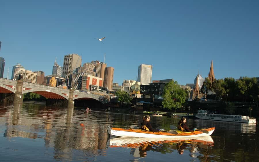 Melbourne: Iconic City Sights Kayak Experience - Route rundown: from Princes Bridge to Docklands, then back by Crown and South Bank