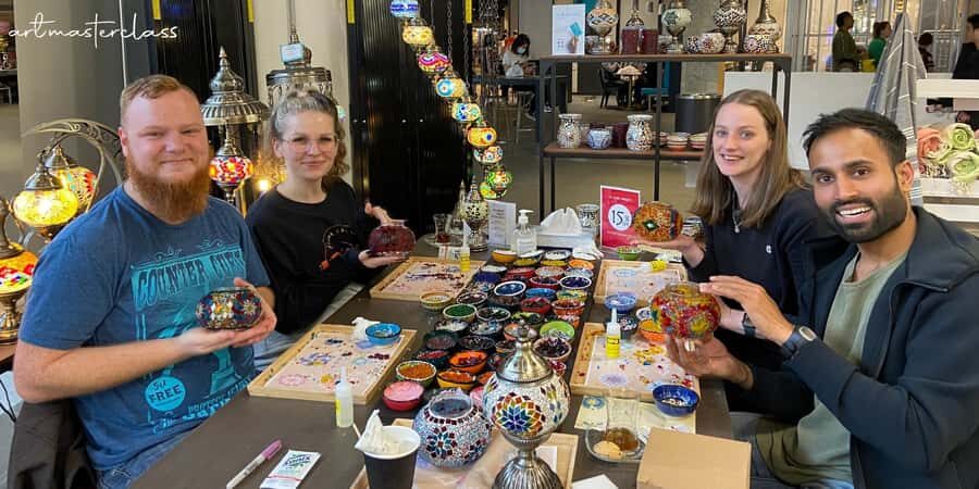 Melbourne: Mosaic Art Classes - Turkish Lamp Workshop - Price and value: is $63 worth it for a lamp you take home?
