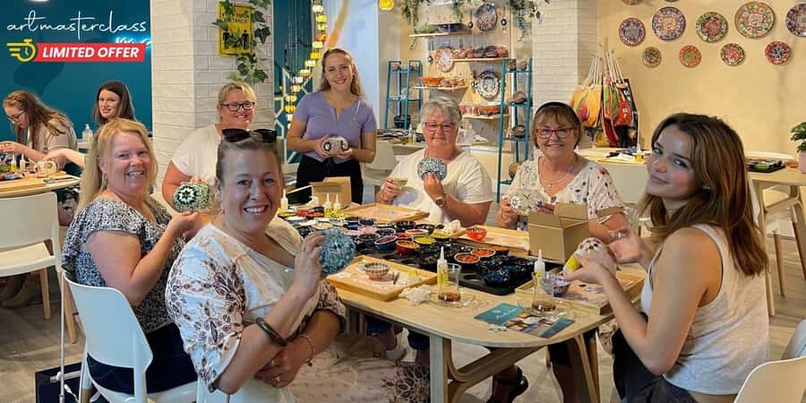 Melbourne: Mosaic Art Classes - Turkish Lamp Workshop - A 150-minute workshop that actually leaves time to finish