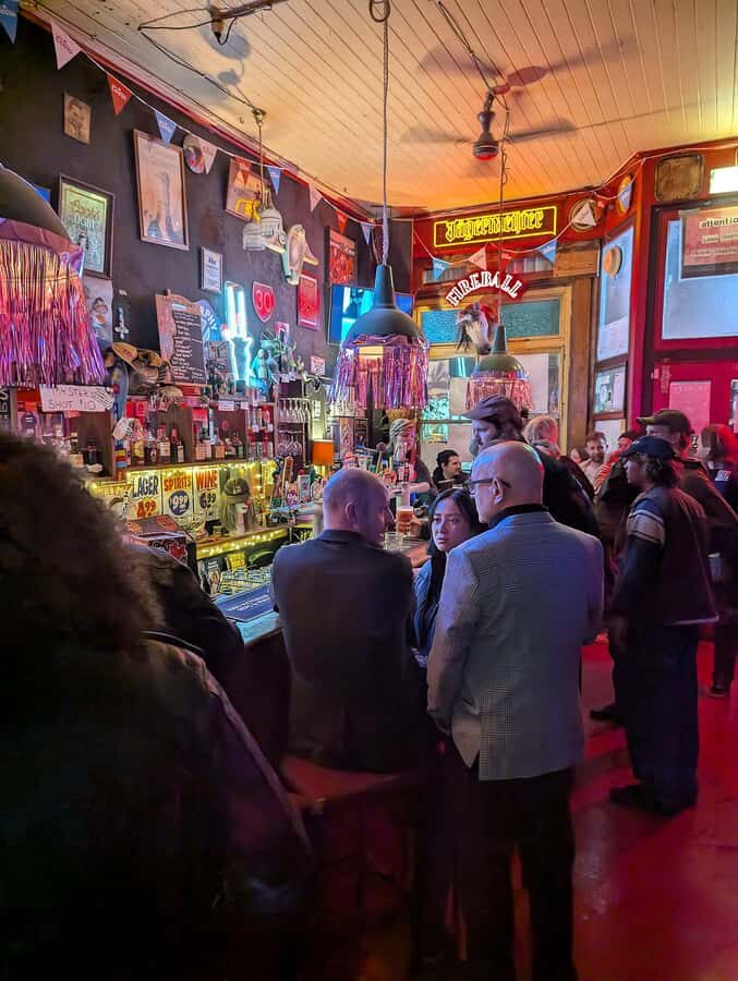 Melbourne Music Venue Pub Crawl with History + 2 Free Drinks - Old Bar as the finale: classic scene energy and a smart backup plan
