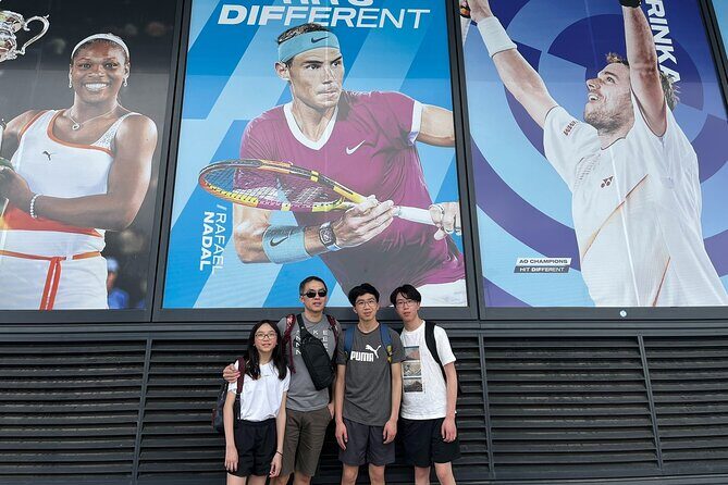 Melbourne Park Tennis Experience - Federation Square to Birrarung Marr: the tone-setting opening