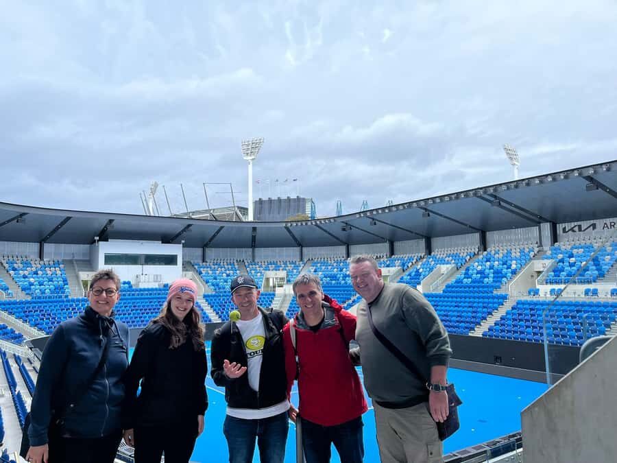 Melbourne Park Tennis Sporting Experience - Federation Square Start: Your Easy Way In