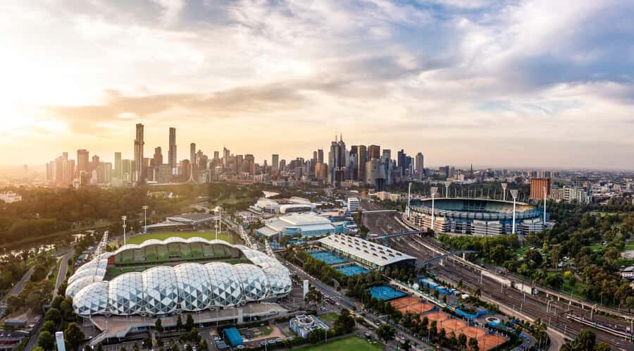 Melbourne Park Tennis Sporting Experience - Who Gets the Best Day Out of This: Tennis Focus, or Sport Across Codes?