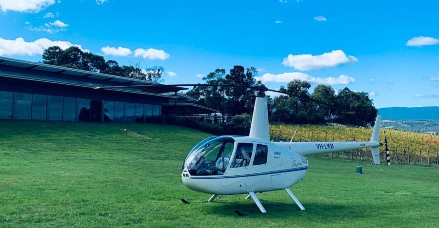Melbourne: Private Yarra Valley Winery Lunch by Helicopter - Touch Down at Balgownie Estate: Tasting Done the Right Way