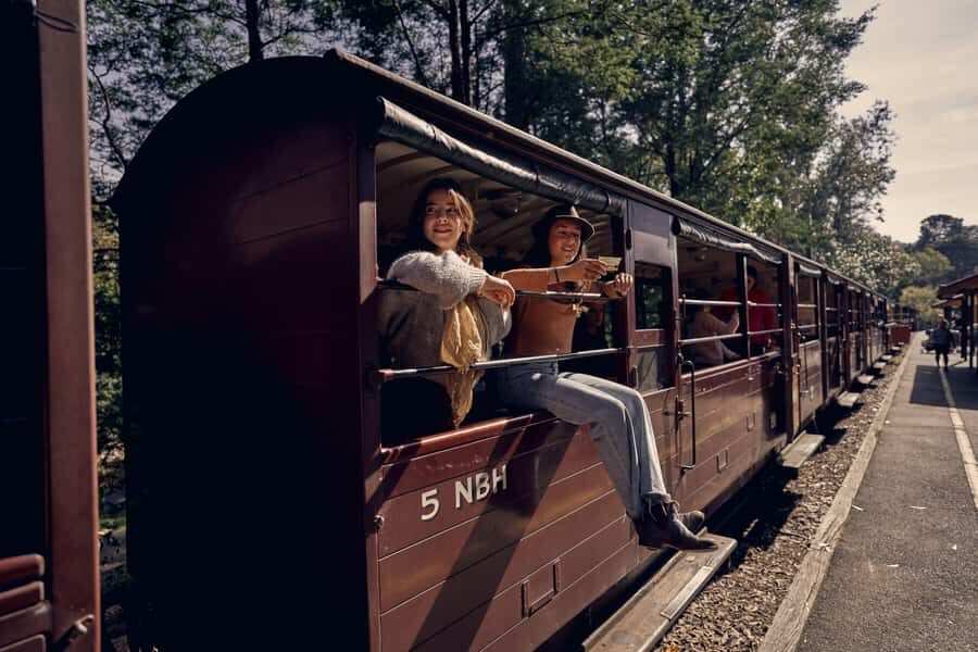 Melbourne: Puffing Billy Railway & Penguin Parade Day Tour - Puffing Billy steam train: Dandenong Ranges views and real old-school vibes