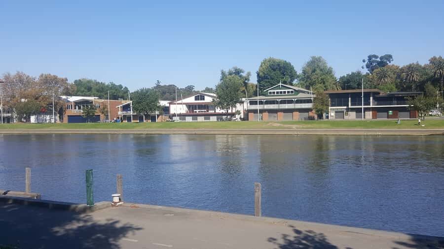 Melbourne Sports Walk - The 2006 Commonwealth Games path to the MCG
