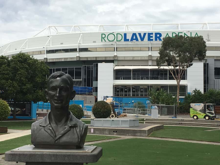 Melbourne Sports Walk - Rod Laver Arena and Margaret Court Arena for Australian Open daydreaming