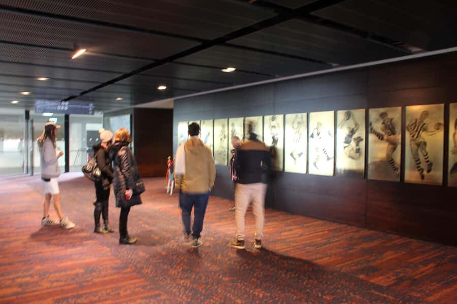 Melbourne Sports Walk - Melbourne Arena and the AFL-and-tennis crossover feel