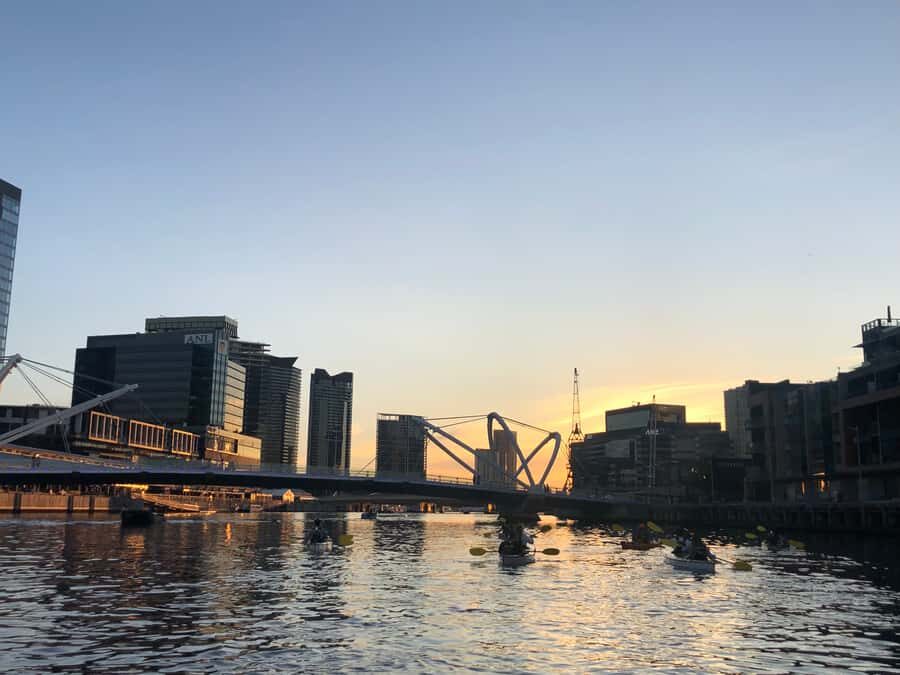 Melbourne: Sunset Kayak Tour with Dinner - The kayaks: stable fibreglass boats and easy steering
