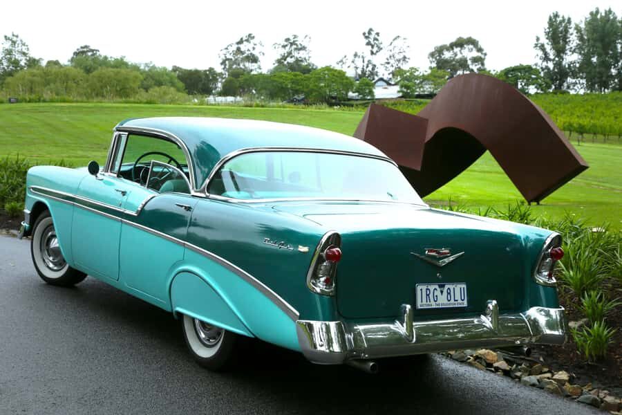 Melbourne: Yarra Valley Food & Wine Tour in a '56 Chevrolet - TarraWarra passing views and the final dairy or chocolatier stop