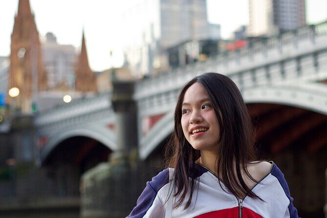 Pose for professional pics while enjoying Melbourne history walk - Flinders Street Station and that iconic pub stop