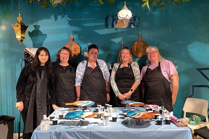 Resin Art Classes Melbourne: Cheeseboards & Coasters - The 24-hour drying wait: what to plan and why it matters