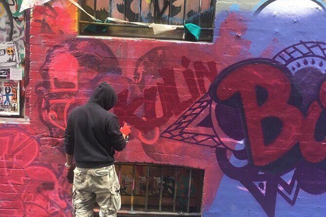 Self-Guided Street Art Tour in Melbourne with Fun Cryptic Clues - Stop 3: a musical rock n rollers lane and 3 places to pause