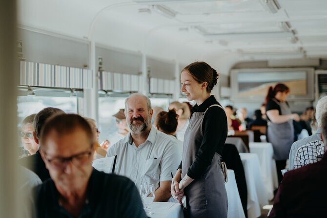 The Q Train - Q Class Social Dining - Onboard comfort: air-conditioning, restrooms, and staying warm