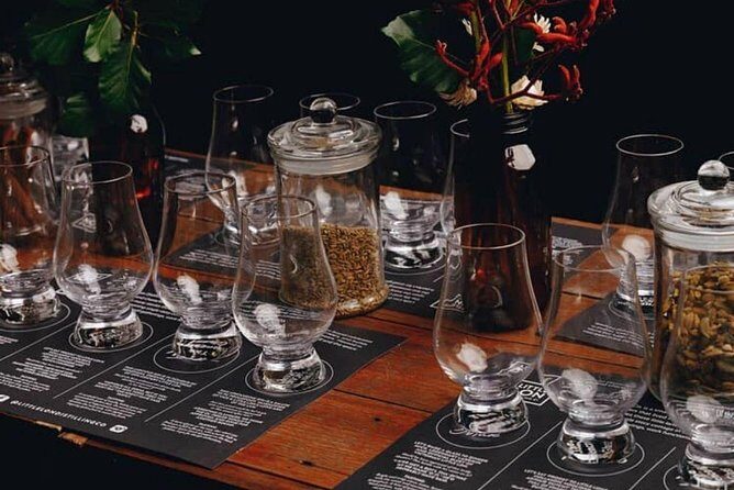 Whisky Bars & Gin Joints: Melbourne Walking Tour - Stop 1 at Little Lon Distilling Co.: three signature gins and cheese