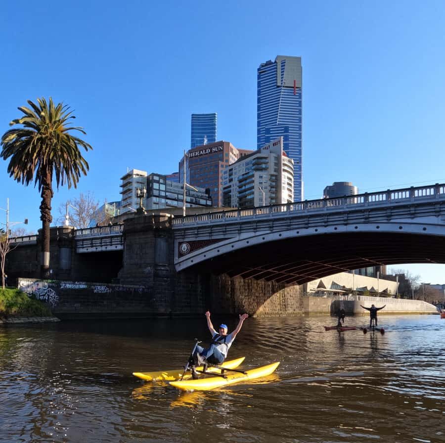 Yarra River, Melbourne Waterbike Tour - Key Highlights to Expect