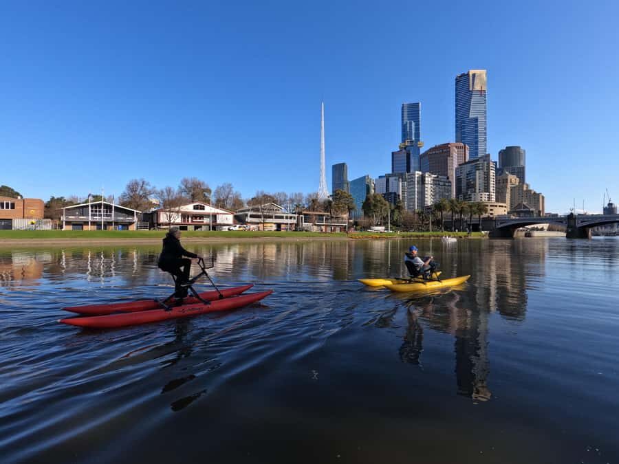 Yarra River, Melbourne Waterbike Tour - How Hard Is It, and Who Should Ride?