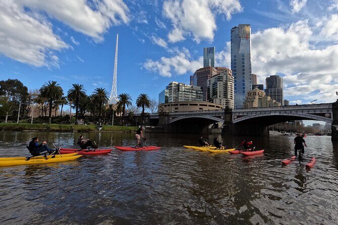 Yarra River Waterbike Tour - Melbourne Park and the Australian Open Setting