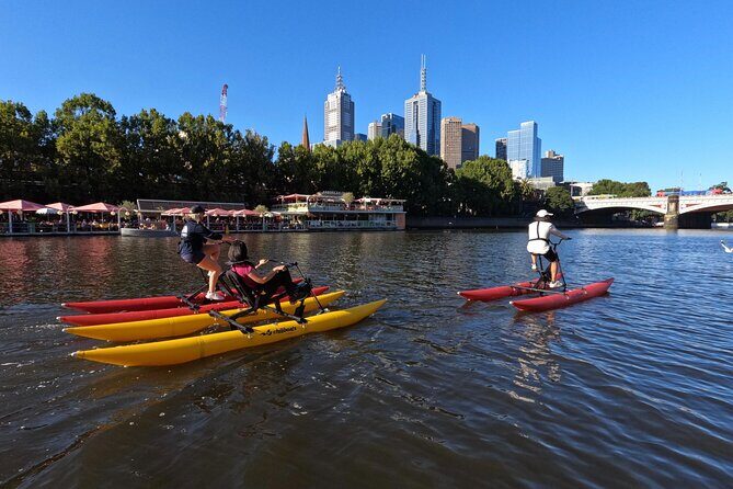 Yarra River Waterbike Tour - How the Ride Feels: Not Too Hard, Just Engaged